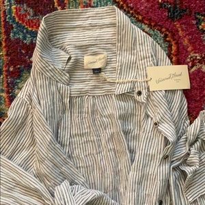 Button down lightweight blouse